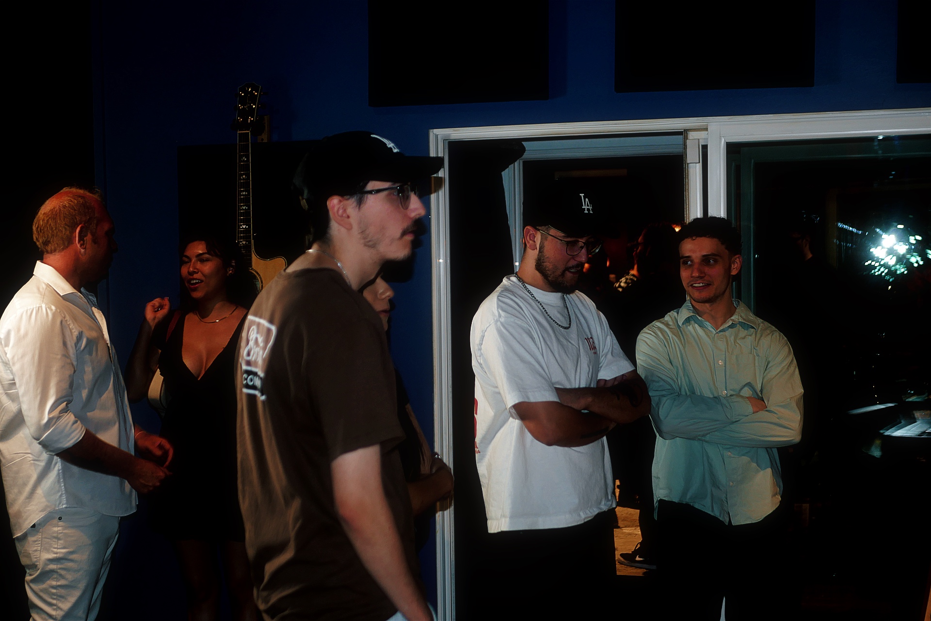Guests mingling at an Imperial Audio event